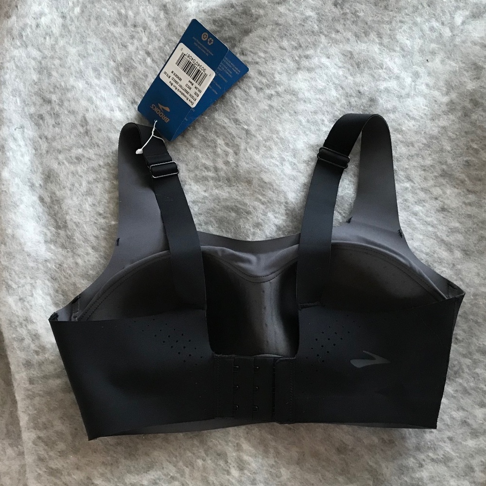 BROOKS DARE SCOOPBACK RUN BLACK SPORTS BRA - Picture 9 of 10